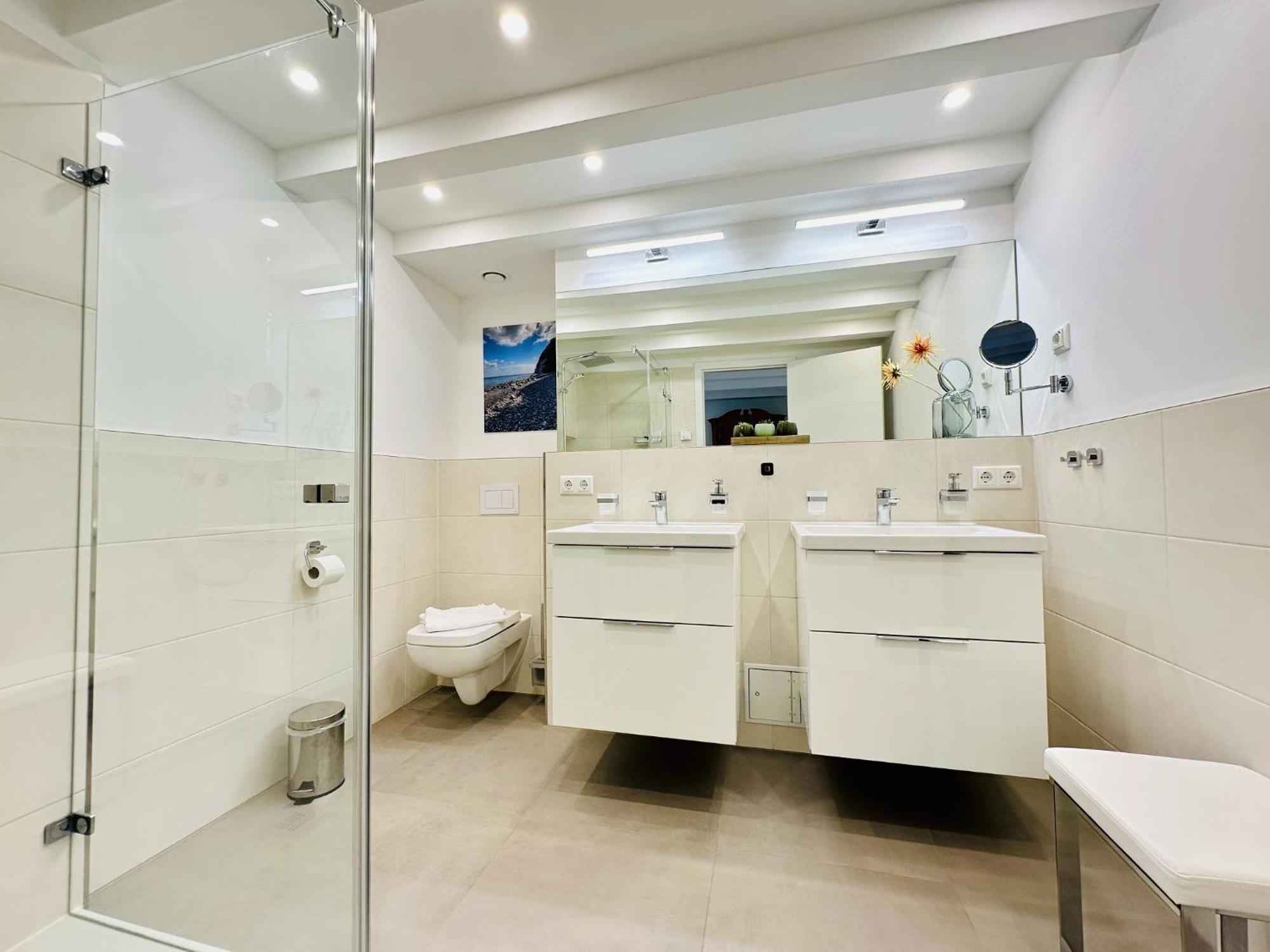 Ferienwohnung Kiek In Im Haus Wittow Prora Binz Esterno foto
