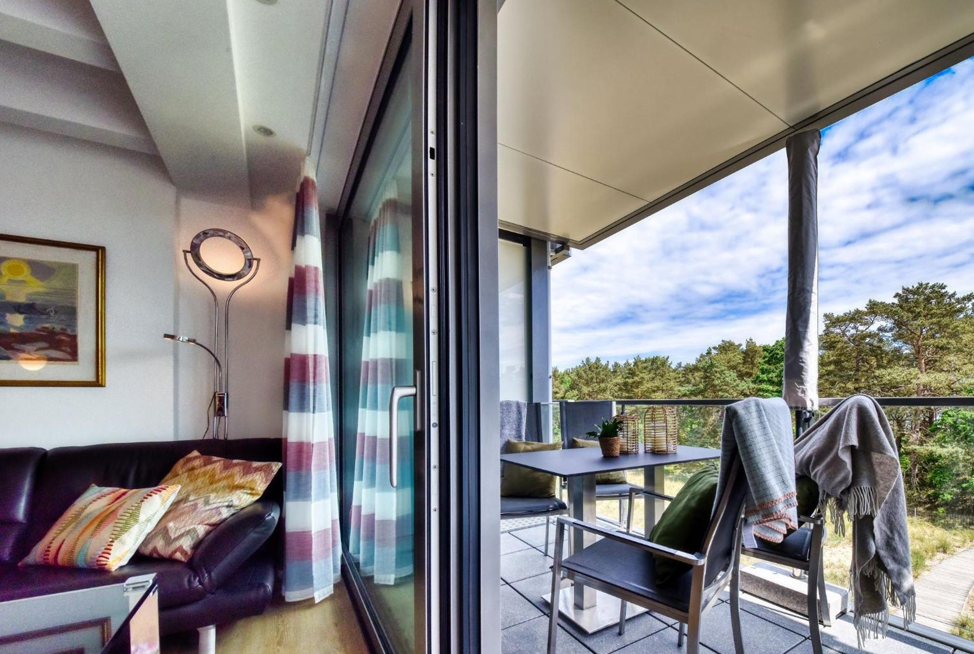 Ferienwohnung Kiek In Im Haus Wittow Prora Binz Esterno foto