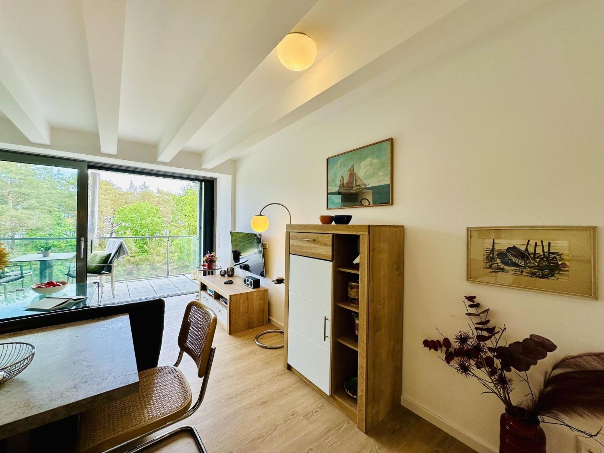 Ferienwohnung Kiek In Im Haus Wittow Prora Binz Esterno foto