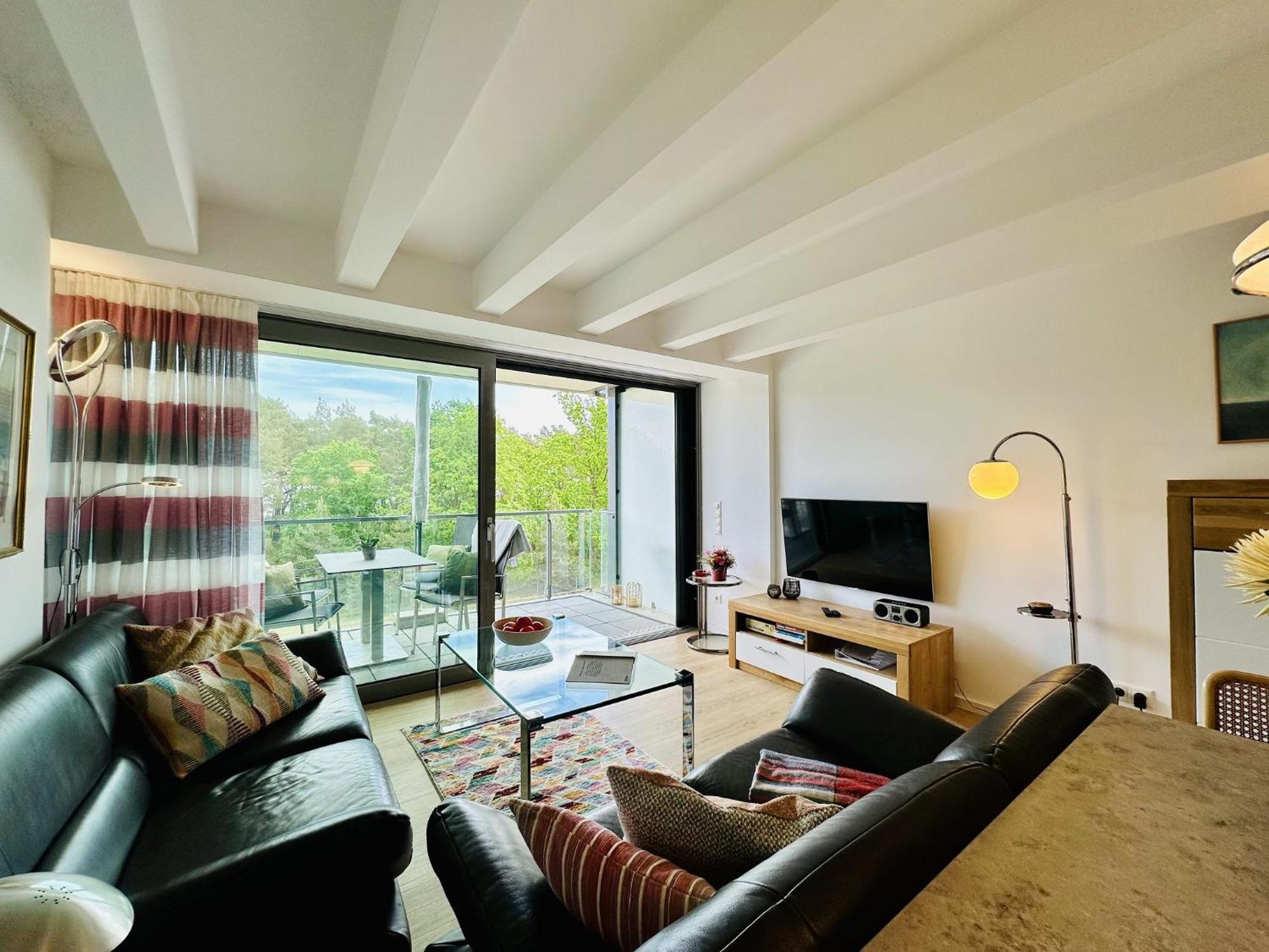 Ferienwohnung Kiek In Im Haus Wittow Prora Binz Esterno foto