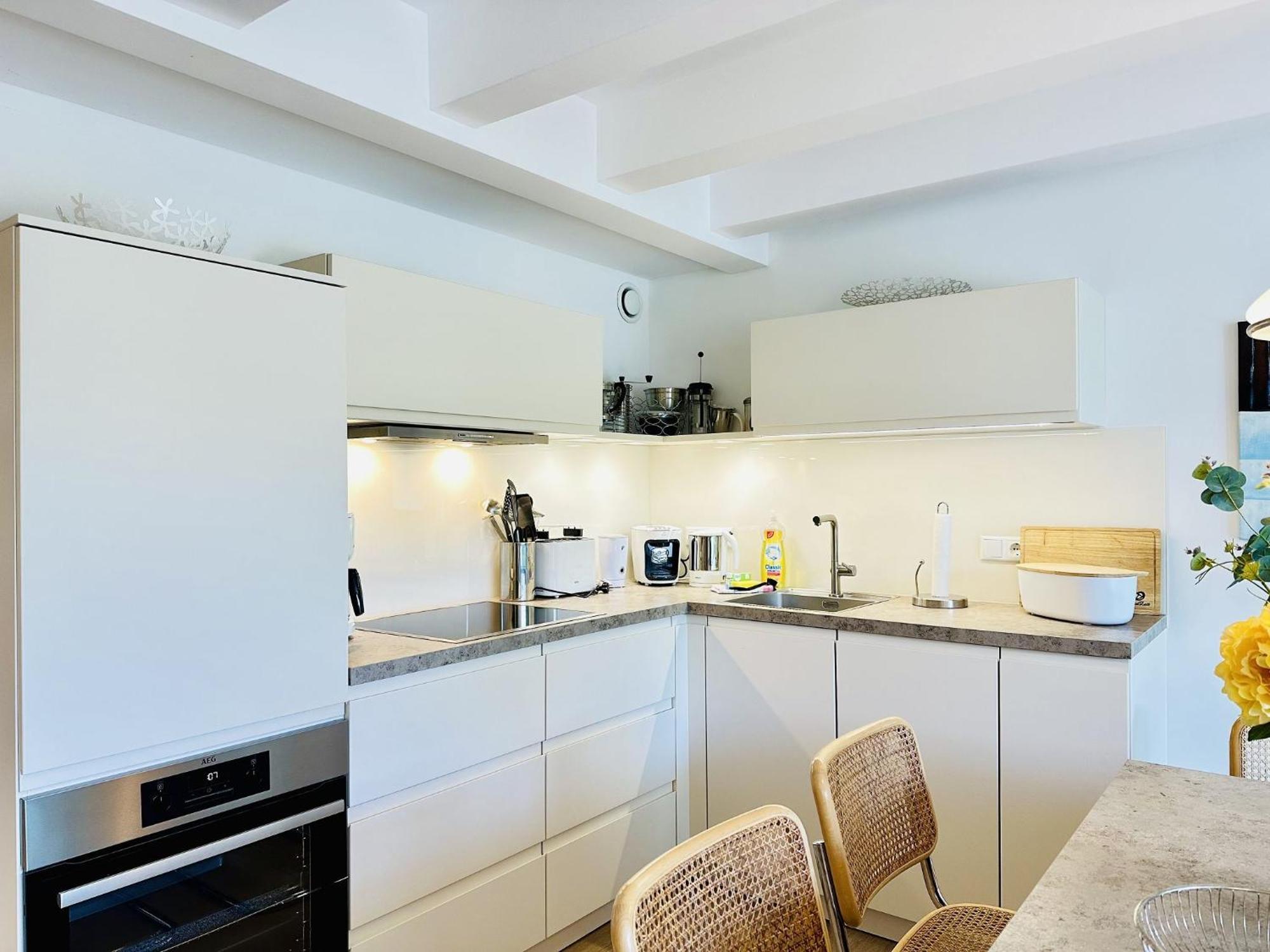 Ferienwohnung Kiek In Im Haus Wittow Prora Binz Esterno foto