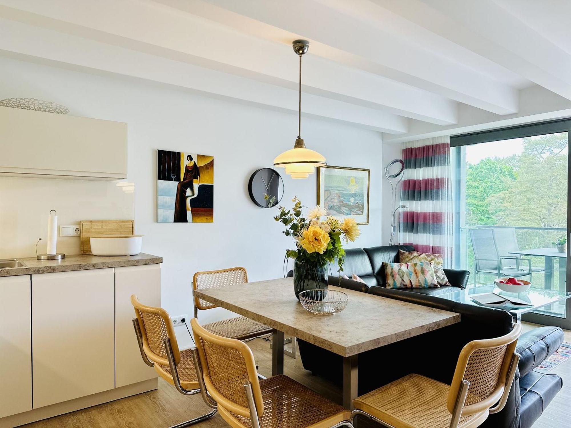 Ferienwohnung Kiek In Im Haus Wittow Prora Binz Esterno foto